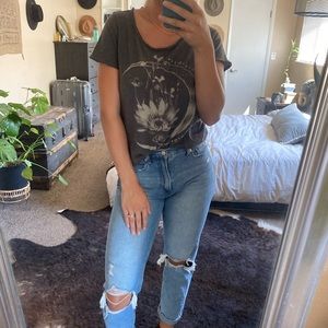 Lucky lotus graphic tee